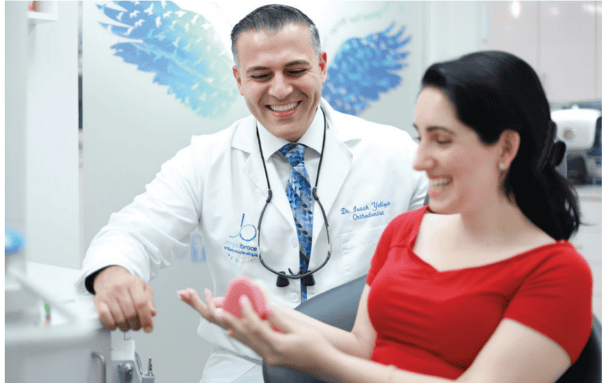Doctor featured image with patient smiling
